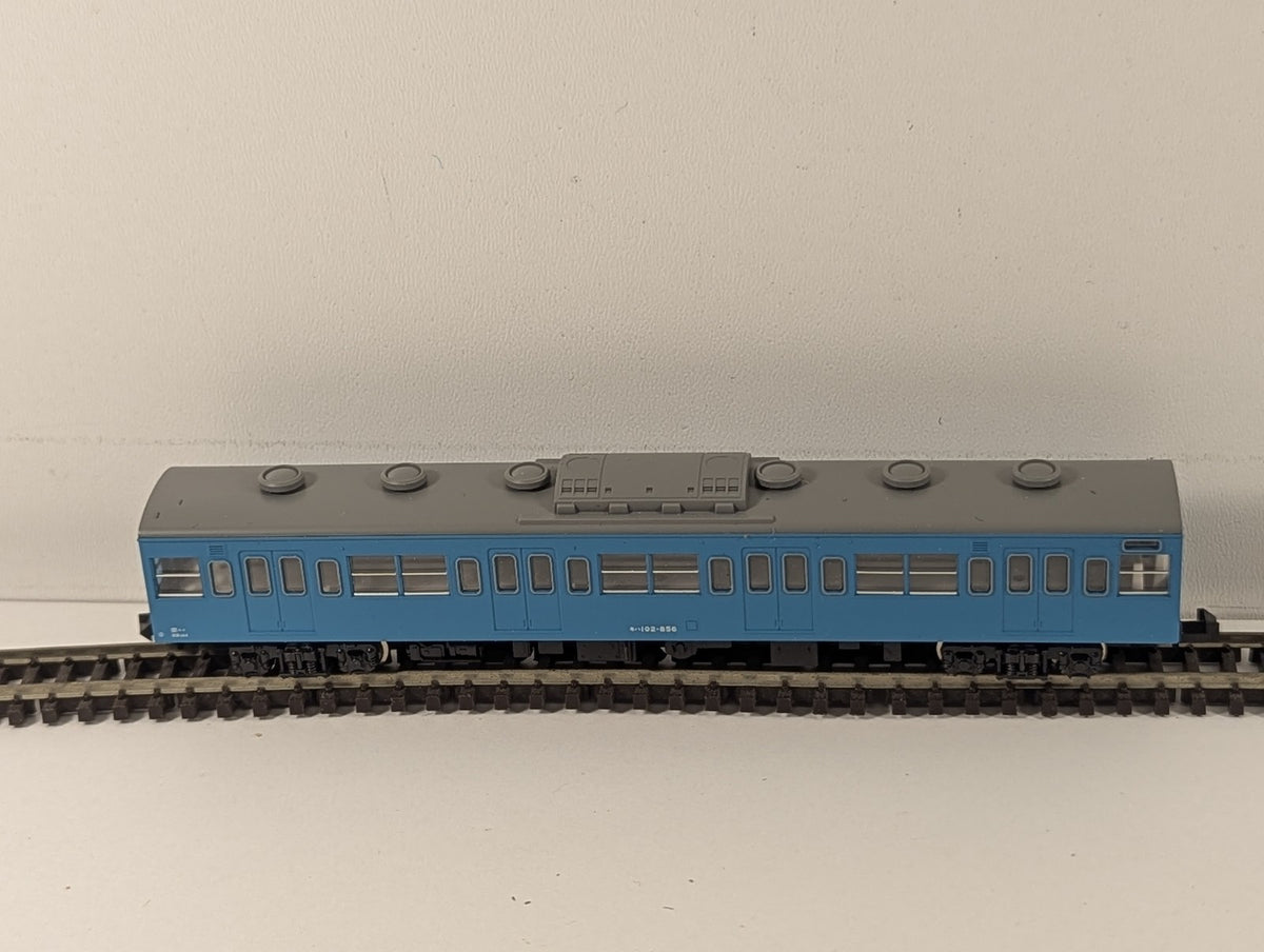 Kato N Gauge JNR Series 103 Moha 102-856 Passenger Coach JNR Sky Blue
