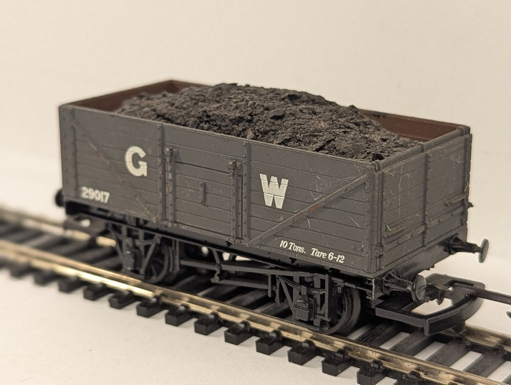 Airfix OO Gauge GWR 5-Plank Wagon Goods Wagon 29017 GWR Grey 54313