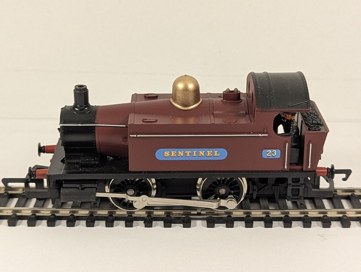 Hornby OO Gauge Industrial 0-4-0T 'Sentinel' Locomotive 23 Maroon