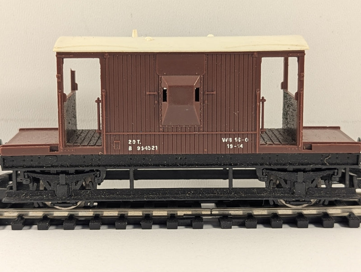 Lima OO Gauge BR 20 Ton Brake Van B954521 BR Bauxite