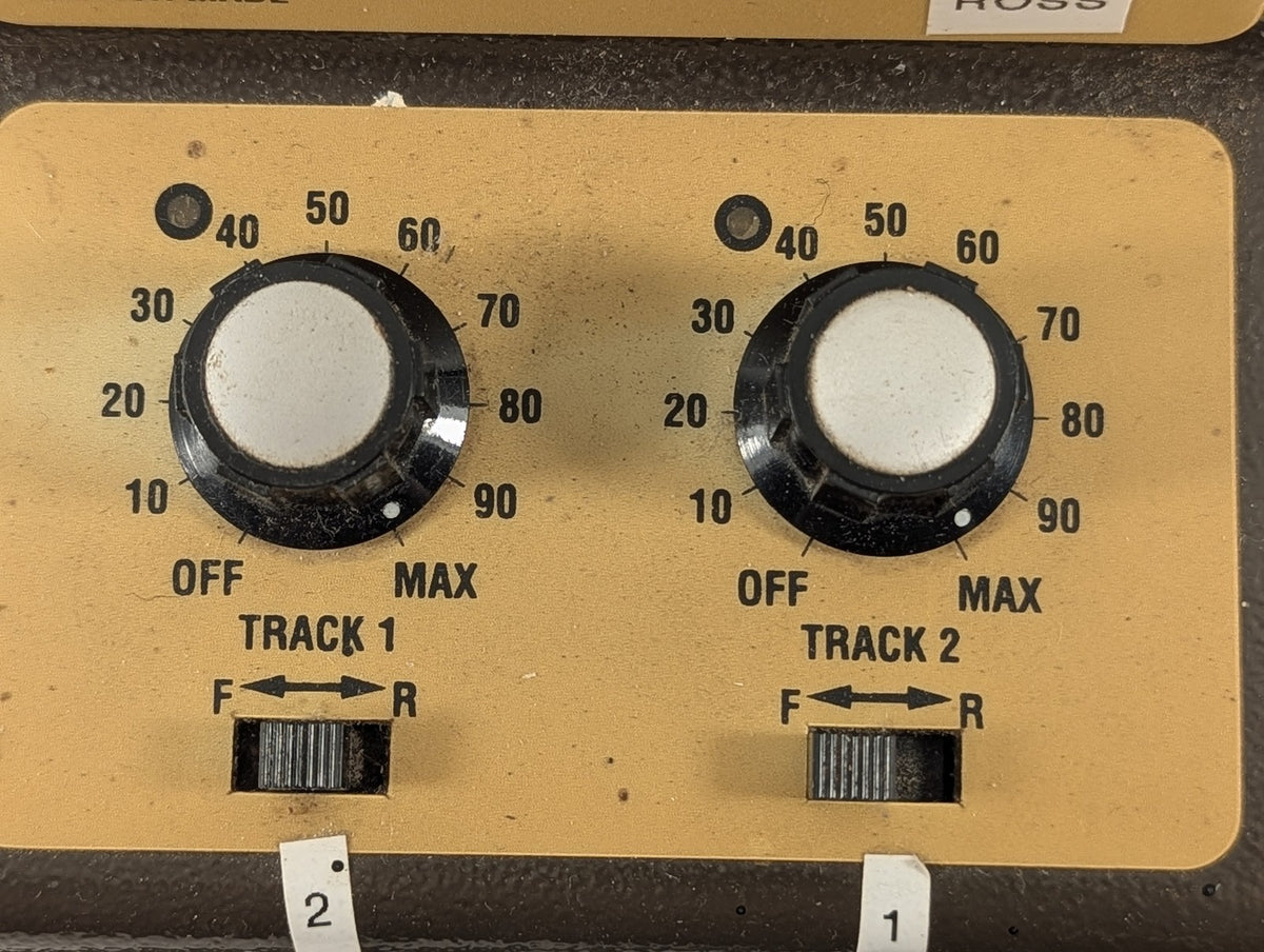 Gaugemaster Model D Electronic Loco Controller Twin Controller