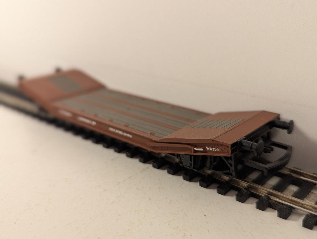 Hornby OO Gauge BR 25t Lowmac Machine Wagon (LOWMAC-EP) Goods Wagon