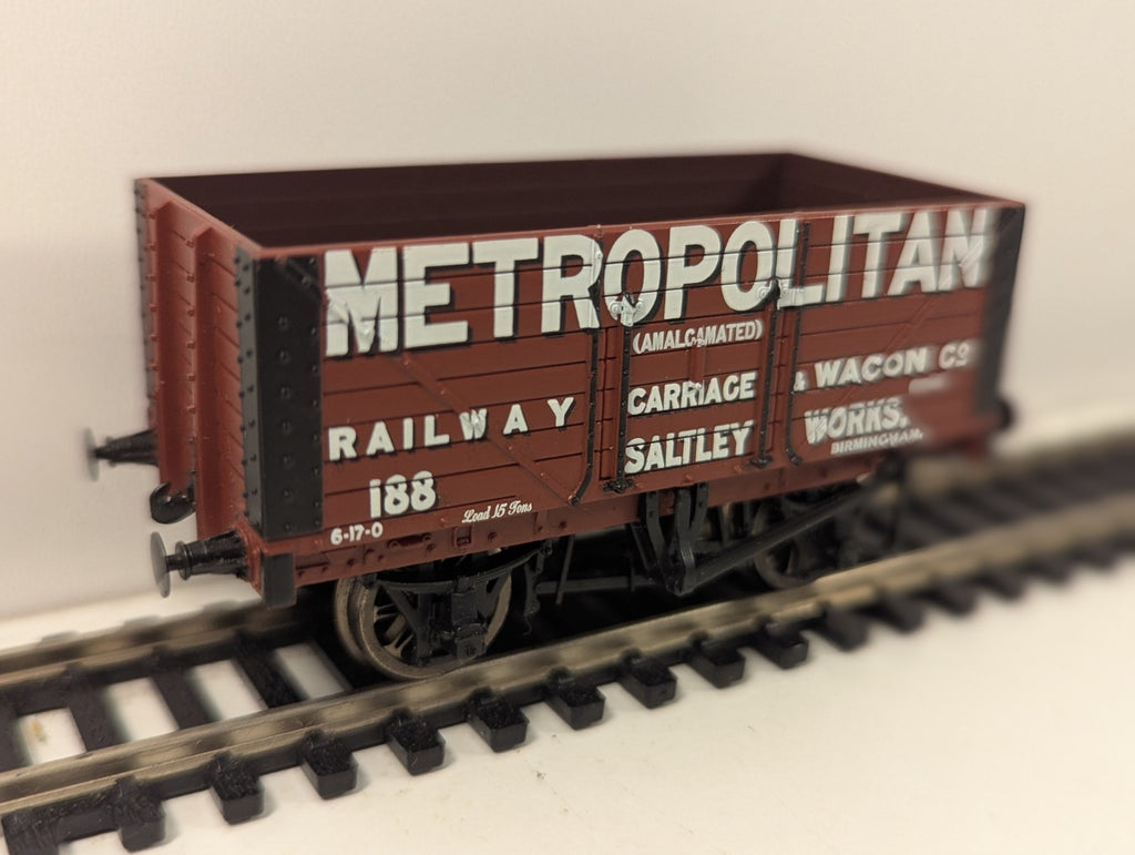 Bachmann 37-150K OO Gauge 8 Plank Wagon Metropolitan RCW