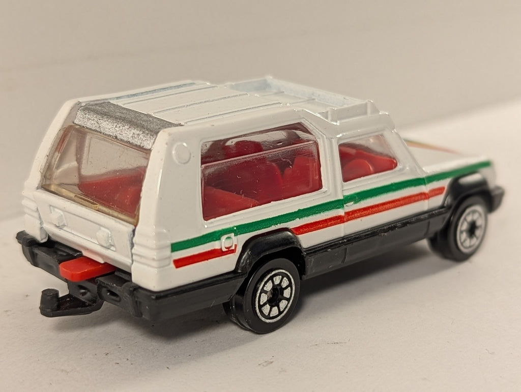 Corgi Matra Rancho Die-cast Vehicle White with rainbow bonnet decal