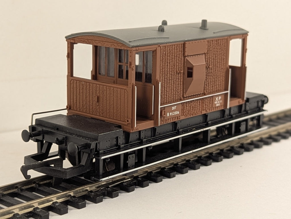 Bachmann OO Gauge BR 20 Ton Brake Van Goods Wagon B952006 BR Bauxite 37-525D