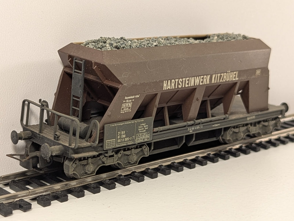 Liliput 24612 Kieswagen “Hartsteinwerk Kitzbühel” – ÖBB – HO Gauge