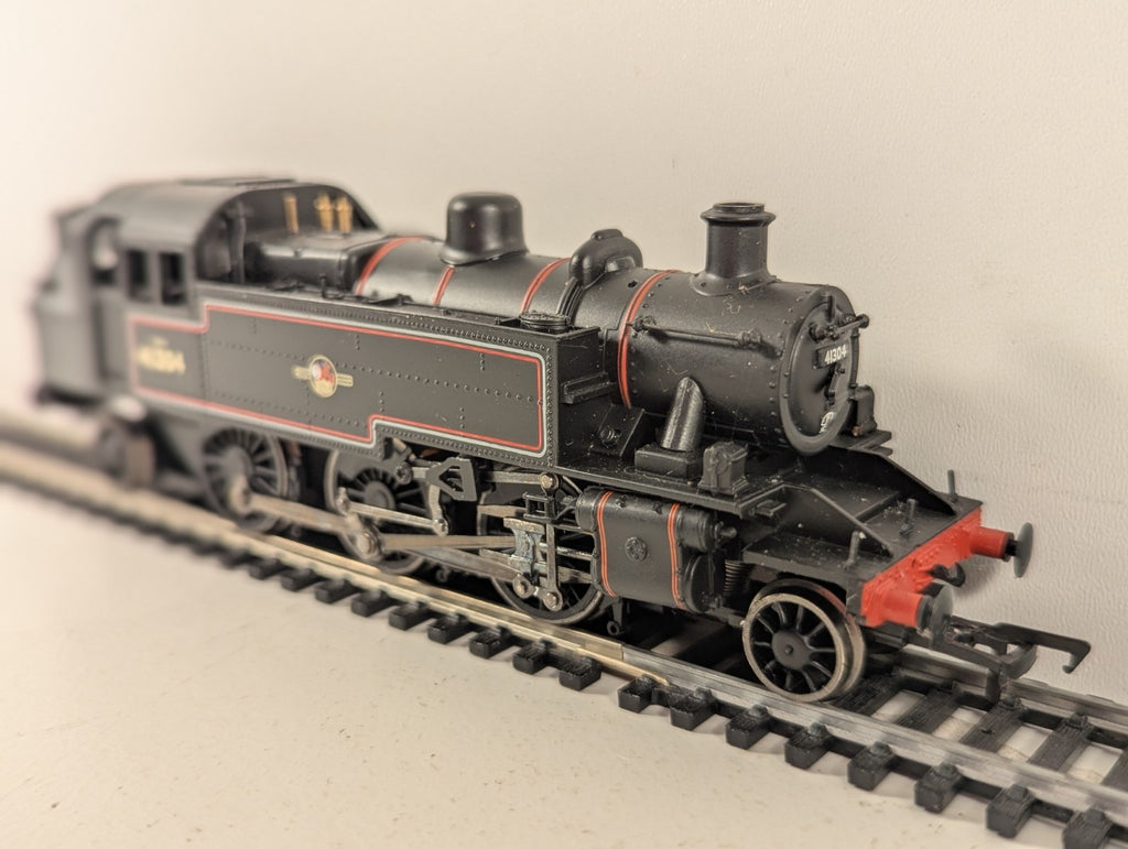 Bachmann 31-452C OO Gauge Ivatt 2MT Tank 41304 BR Black - Boxed