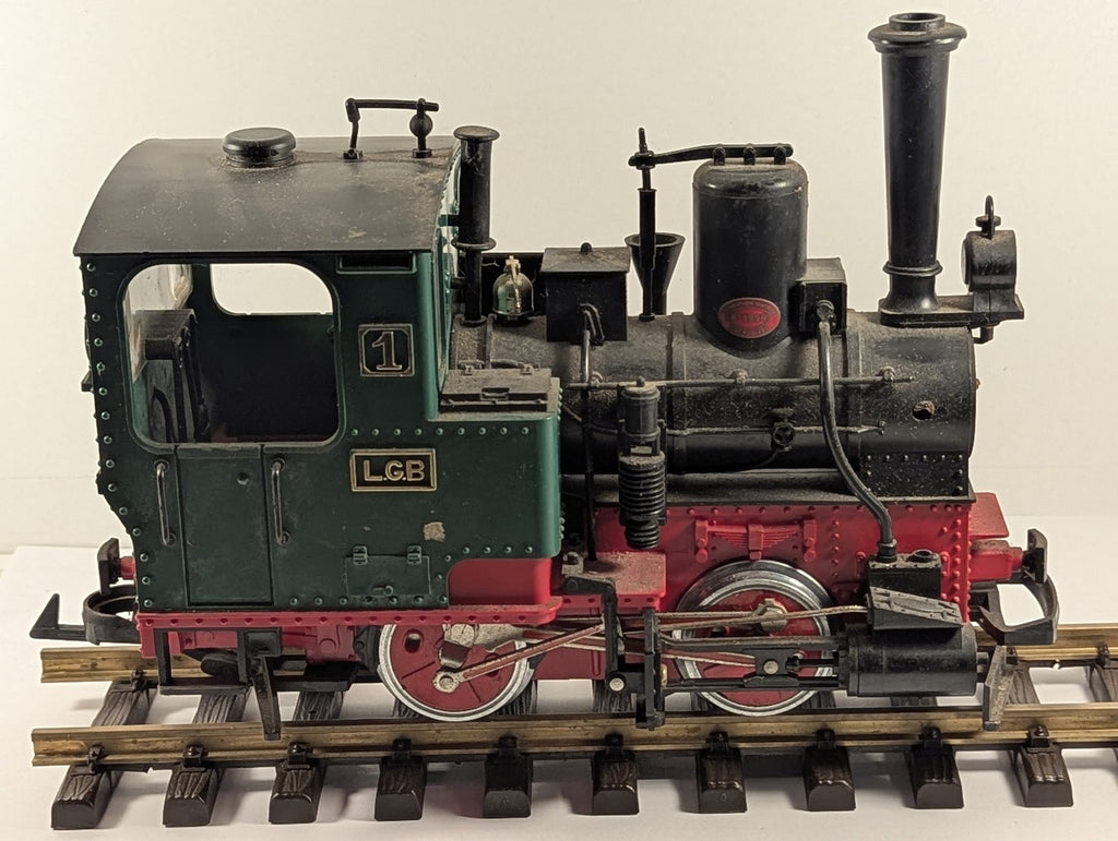 LGB G Gauge Stainz 0-4-0T Steam Locomotive 1 Green / Red 2010