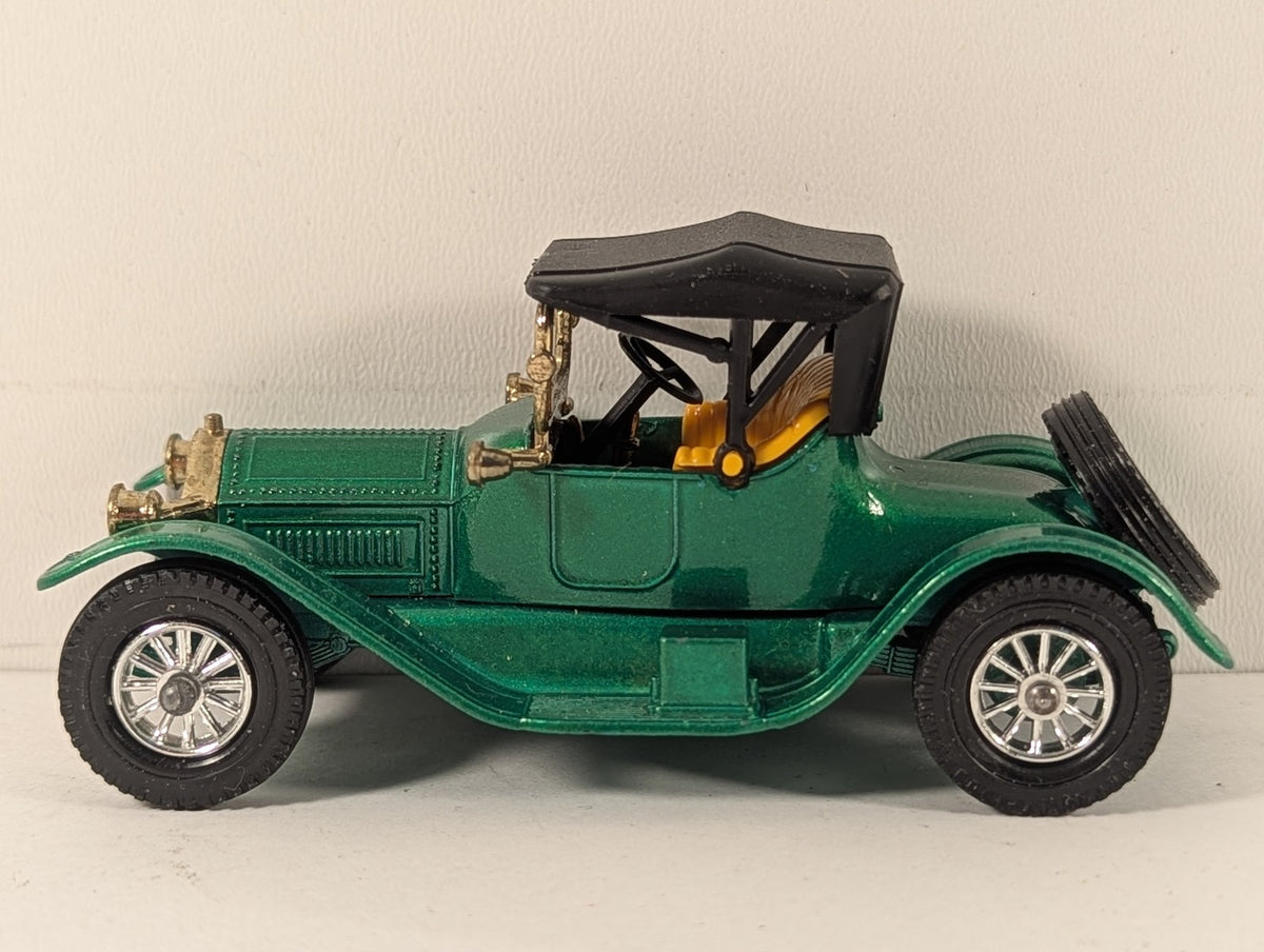 Matchbox 1913 Cadillac Die-cast Model Car Green Y-6