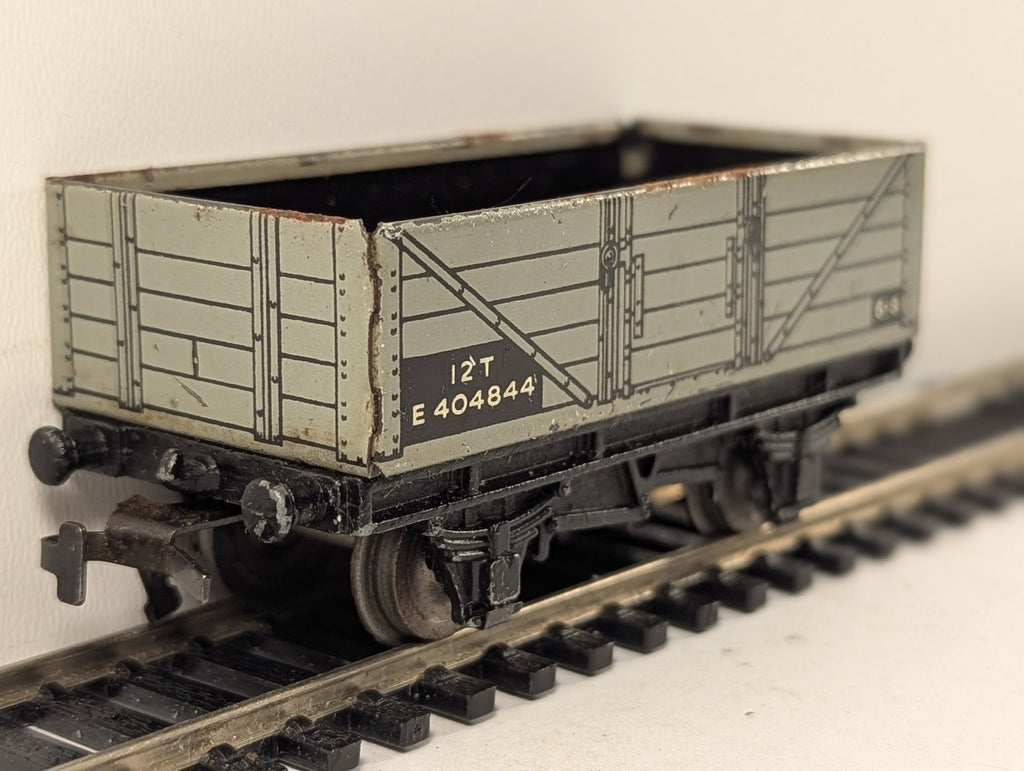 Hornby Dublo OO Gauge 12-Ton Open Wagon E404844 BR Grey