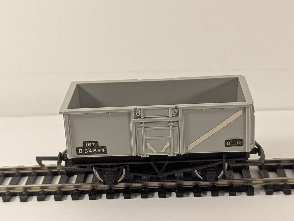 Wrenn OO Gauge 16 Ton Mineral Wagon B54884 BR Grey W4655