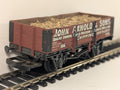 Airfix OO Gauge 7 Plank Wagon John Arnold & Sons Goods Wagon 156