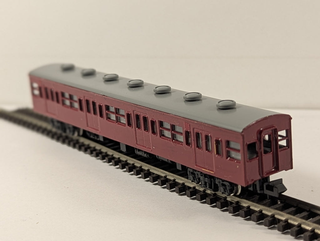 Kato N Gauge Commuter Driving Coach Passenger Coach Maroon