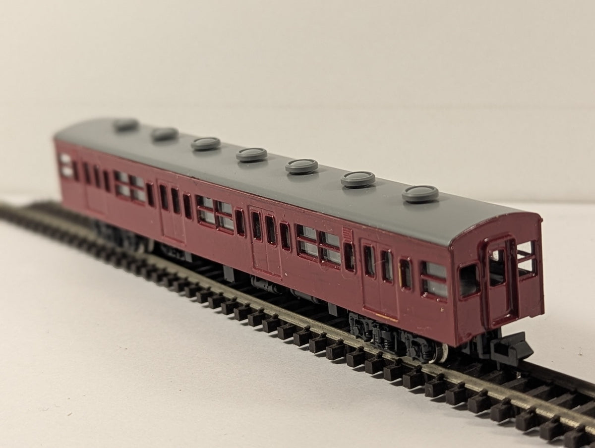 Kato N Gauge Commuter Driving Coach Passenger Coach Maroon