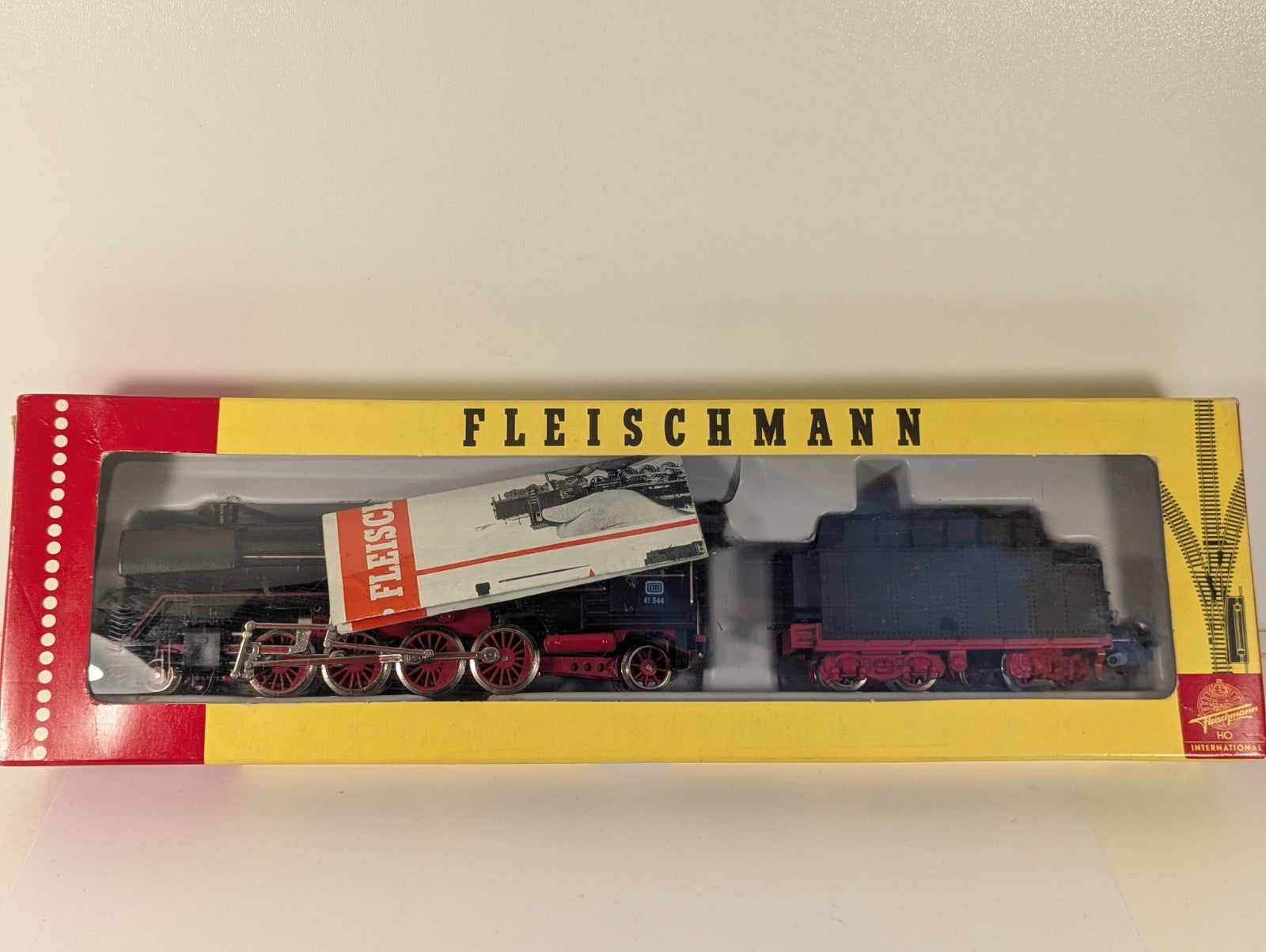 Fleischmann BR 41 41344 DB Black 2-8-2 Steam Locomotive - Boxed