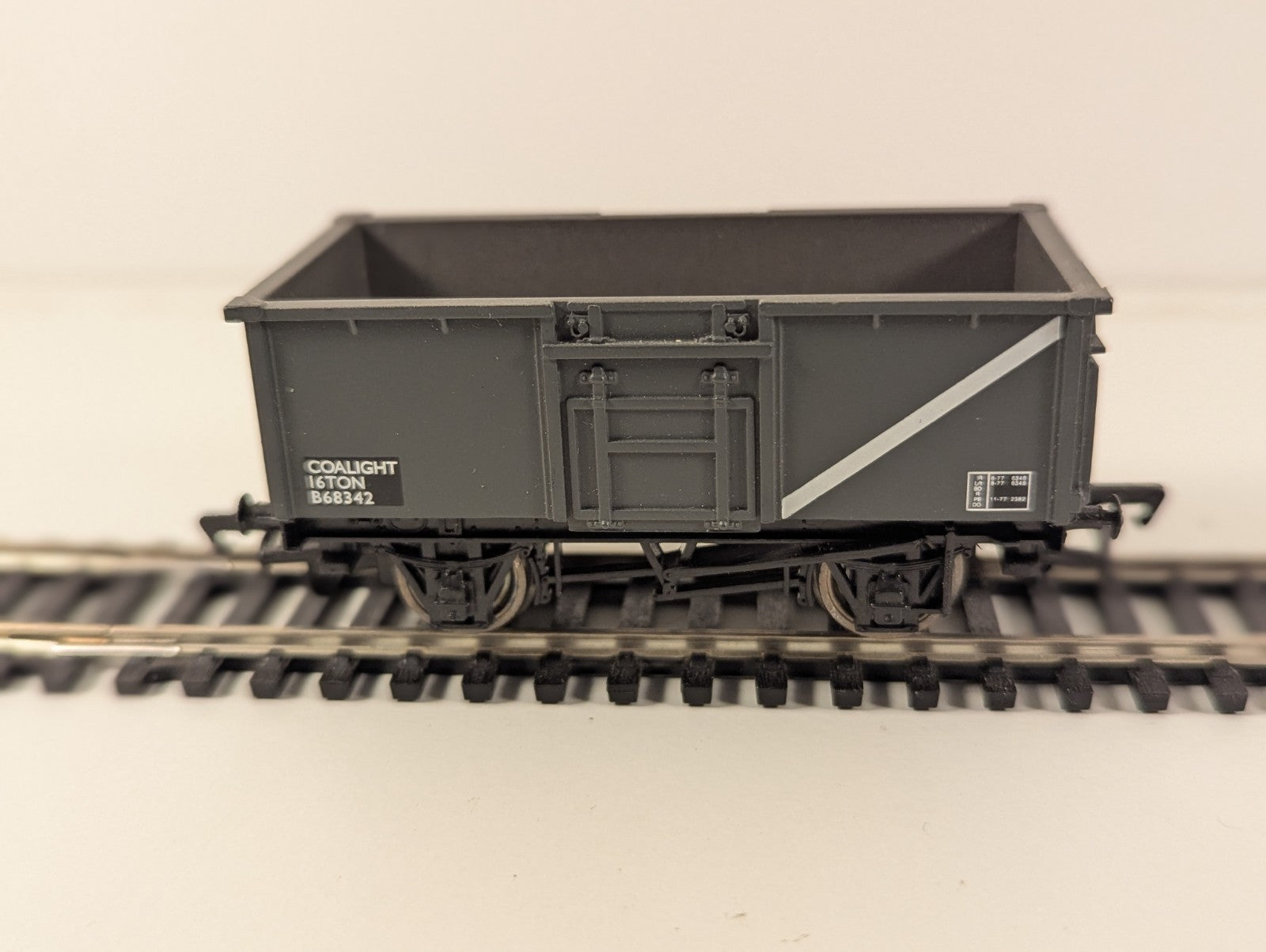 Bachmann Branchline 33-752B – 16 Ton Steel Mineral Wagon – BR Dark Grey
