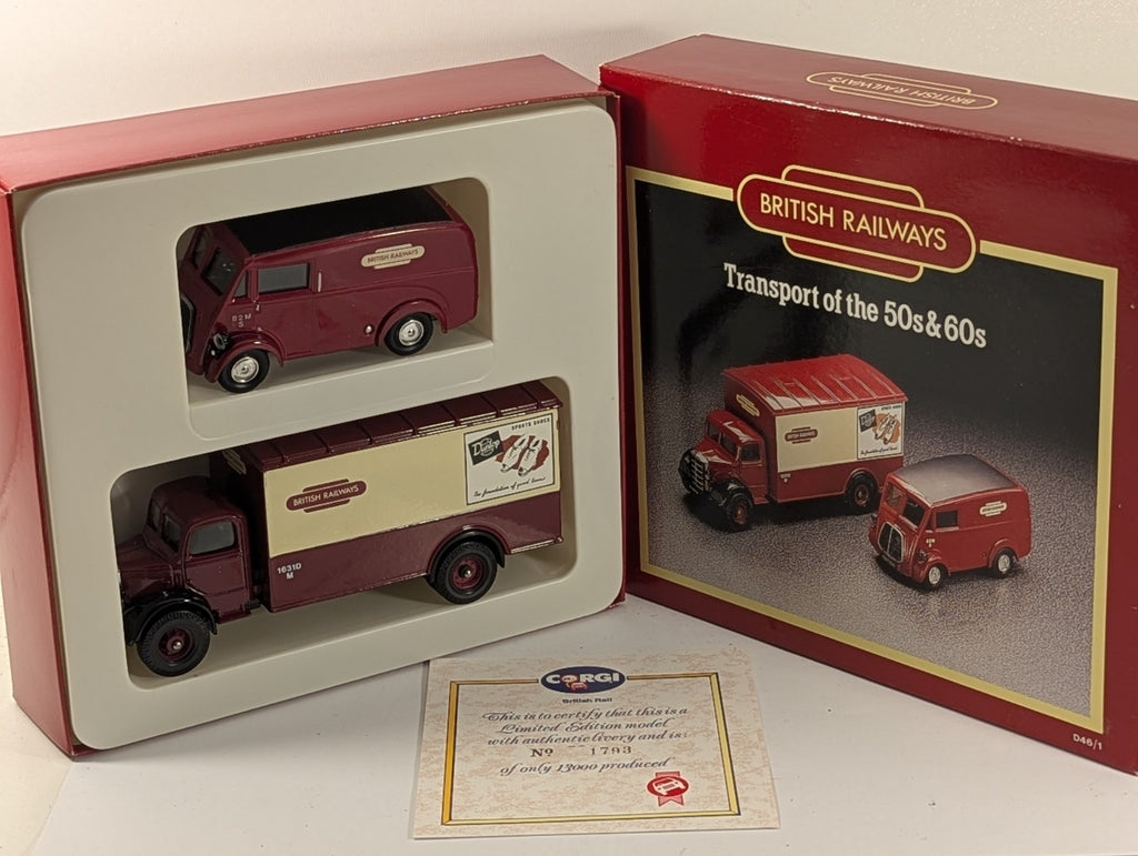 Corgi D46/1 British Railways Transport of the 50s & 60s Diecast Model Set