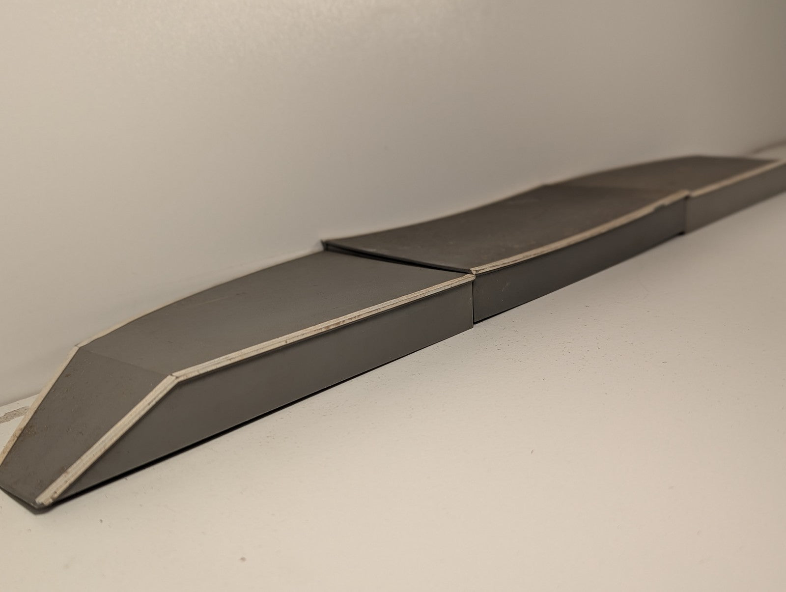 Tri-ang OO Gauge Curved Station Platform Sections Scenic & Buildings Grey R63