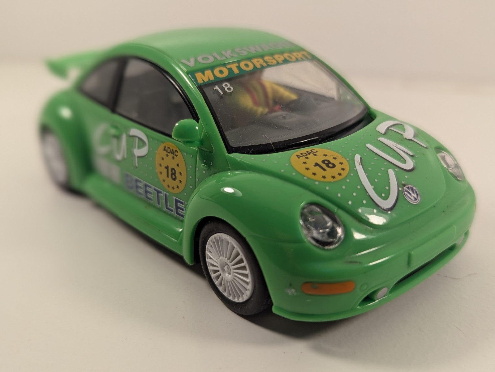 Scalextric VW Beetle Cup #18 Slot Car – Spares / Repair