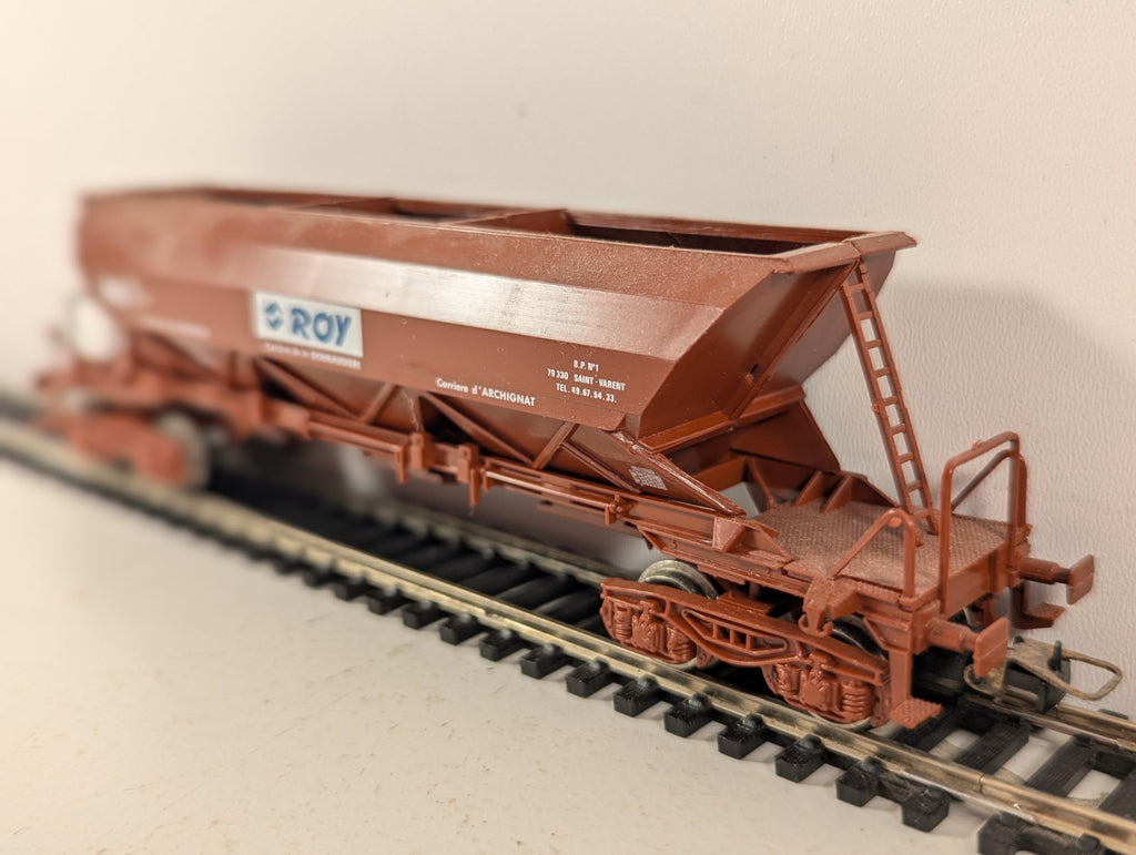 Jouef HO Gauge Wagon Trémie Roy Goods Wagon 690 0 009-6 SGW Brown