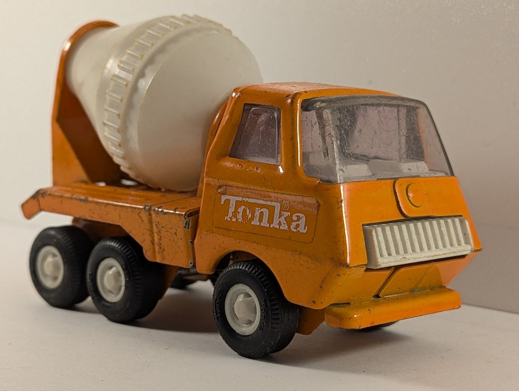 Tonka Mini Tonka Cement Mixer Die-cast Cement Mixer Orange and White 35010