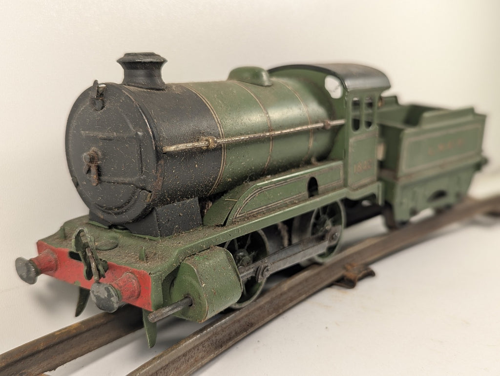 Hornby O Gauge No. 501 Locomotive and Tender Steam Locomotive 1842 LNER Green