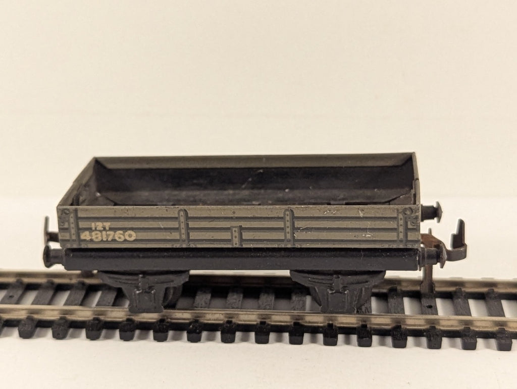 Trix Twin Railways 481760 BR 3-Plank Open Wagon Grey OO Gauge