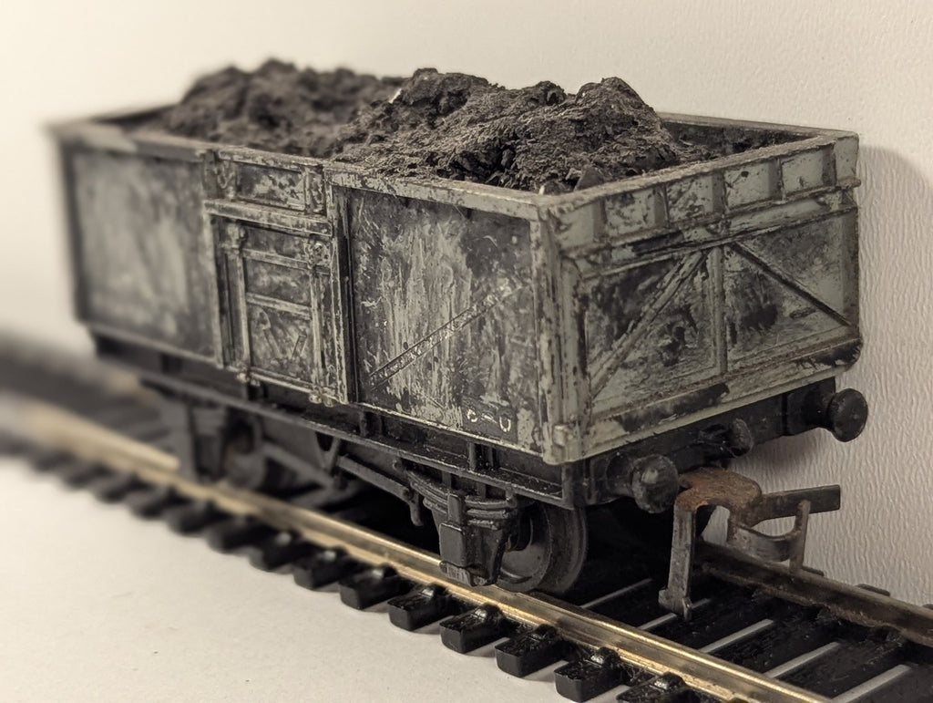 Hornby Dublo OO Gauge 16-Ton Mineral Wagon Goods Wagon B54884 BR Grey