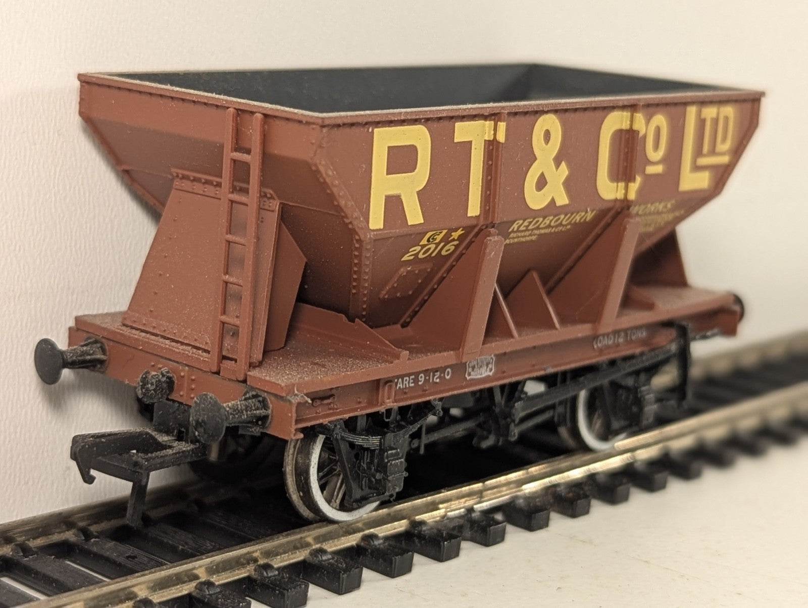 Bachmann Branchline OO Gauge 24-Ton Ore Hopper Wagon RT & Co Ltd Redbourn Works