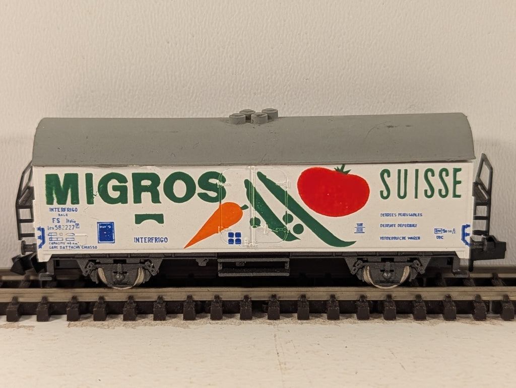 Rivarossi N Gauge Migros Suisse Interfrigo Refrigerator Car