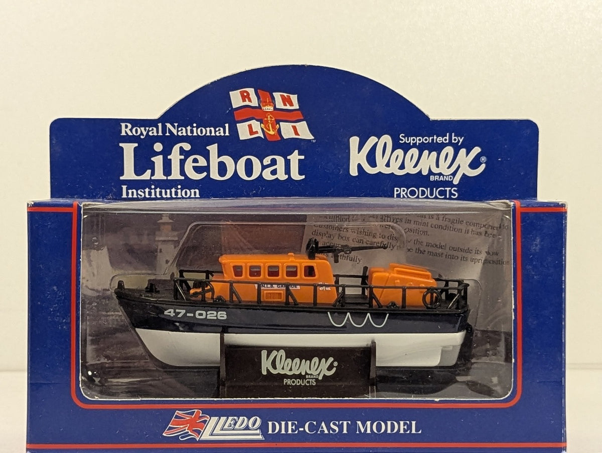 Lledo RNLI Tyne Class Lifeboat R.N.L.B. Garside (Kleenex Promotional)