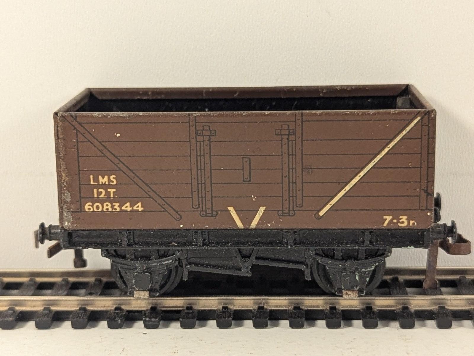 Hornby Dublo OO Gauge LMS 12T 5-Plank Open Wagon 608344