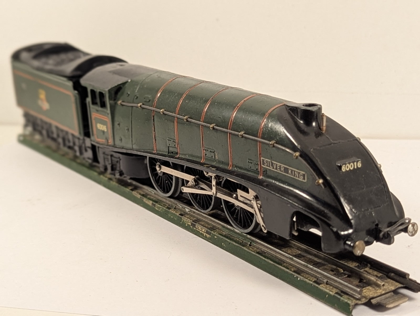 Hornby Dublo EDL11 OO Gauge 3-Rail Class A4 60016 Silver King BR Green