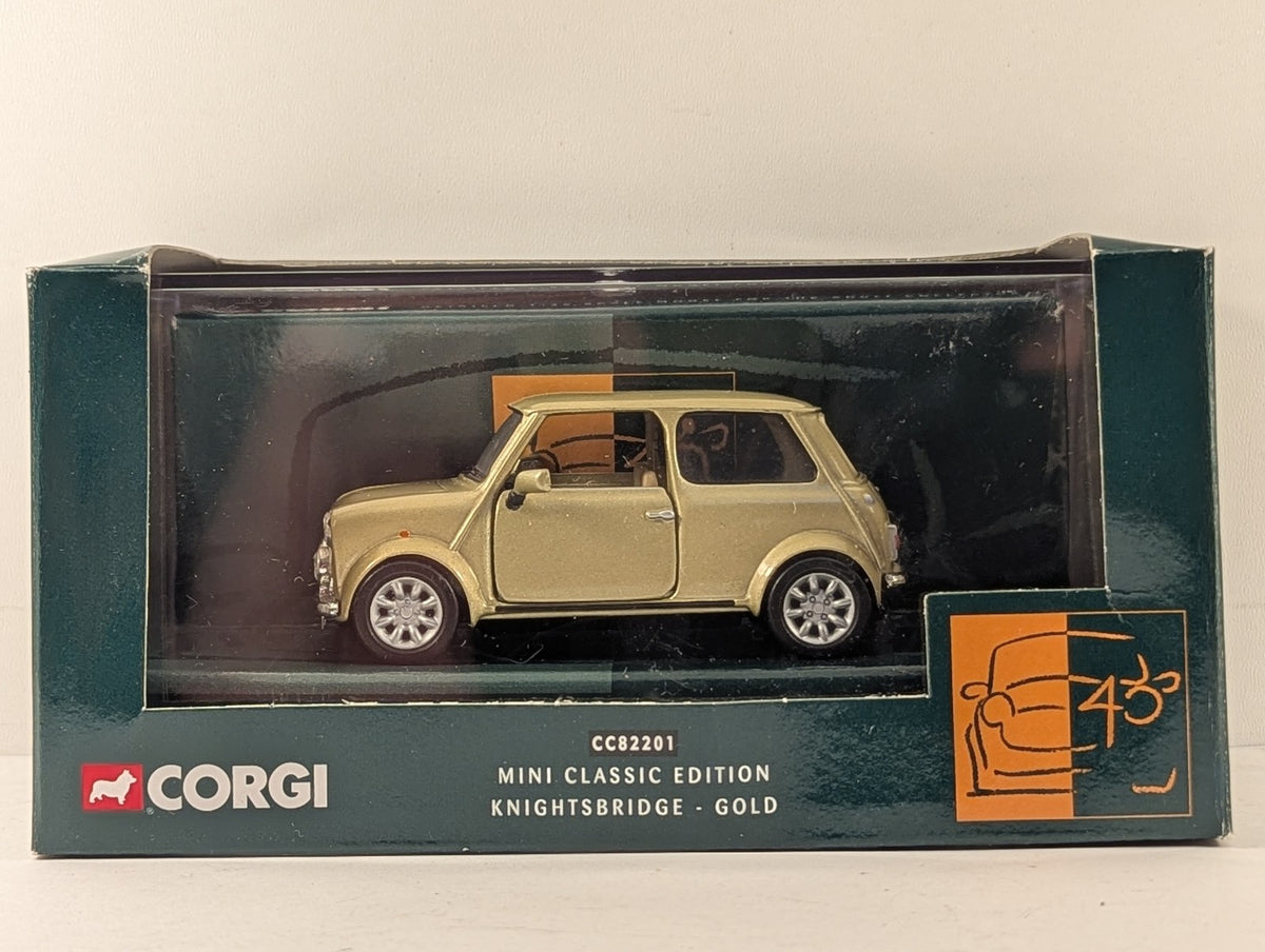 Corgi 1:43 Mini Classic Edition Knightsbridge Die-cast Model Gold