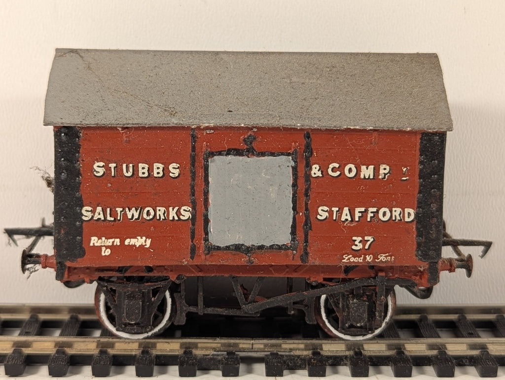 Kitbuilt OO Gauge Gloucester 10 Ton Salt Van Goods Wagon 37