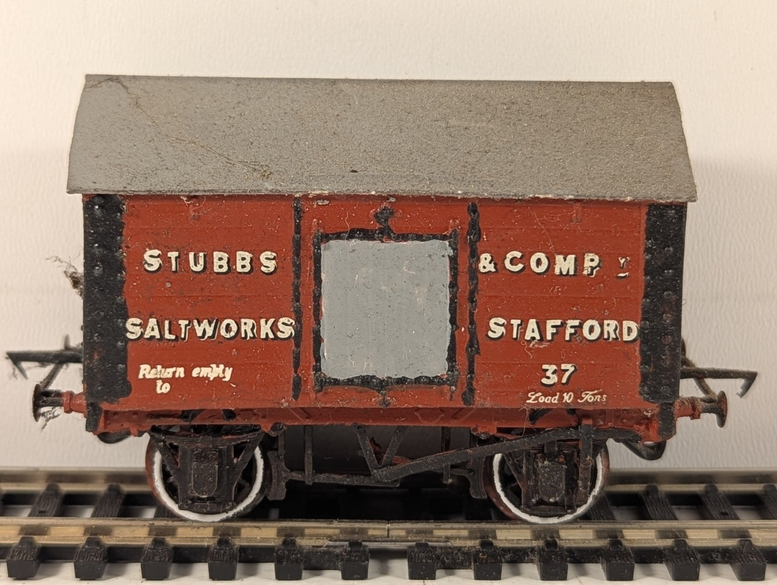 Kitbuilt OO Gauge Gloucester 10 Ton Salt Van Goods Wagon 37