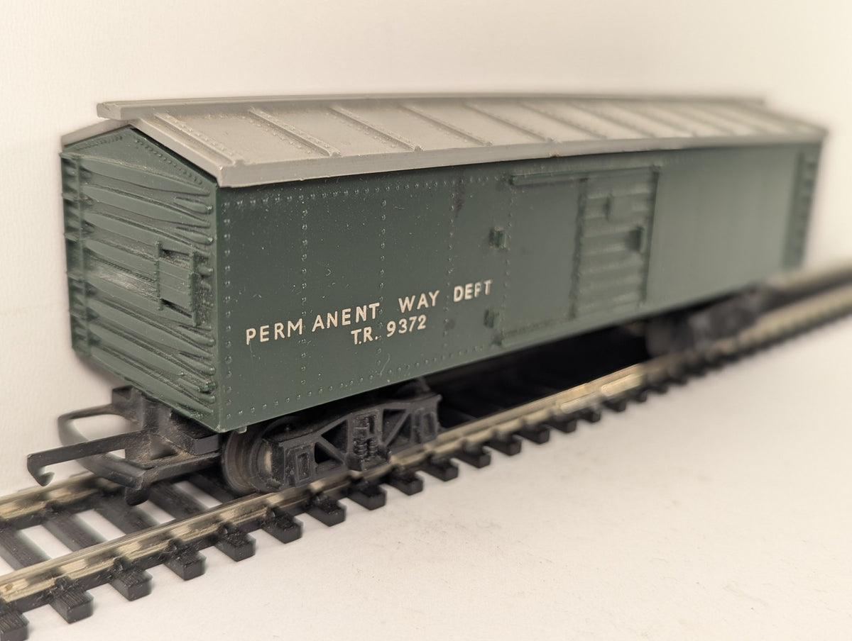 Tri-ang OO Gauge Permanent Way Dept Bogie Tool Van Bogie Van 9372 Green R.126