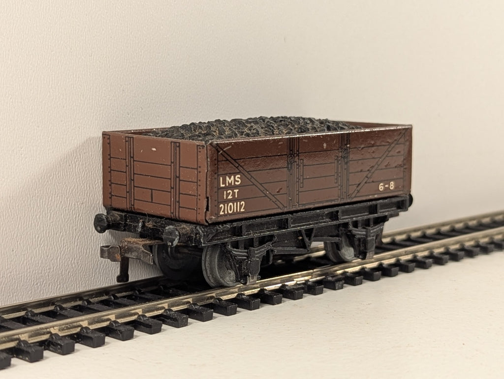 Hornby Dublo 32025 OO Gauge LMS D1 Coal Wagon with Coal Load - Boxed