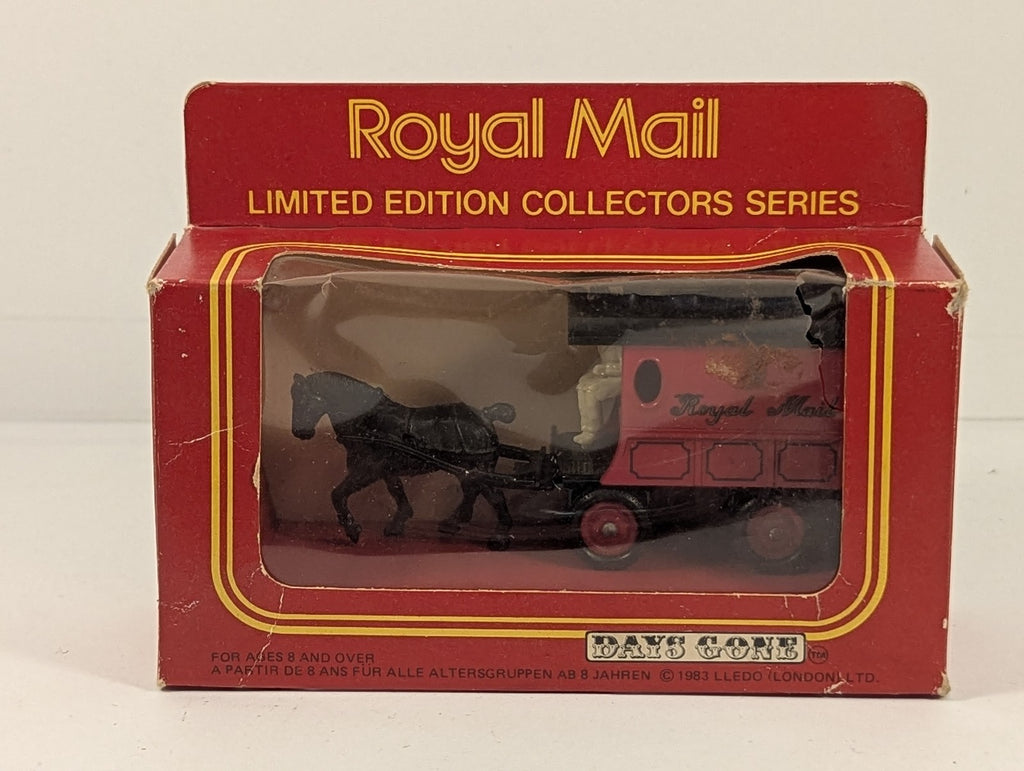 Lledo Days Gone Royal Mail Horse Drawn Carriage Die-cast Model Royal Mail red