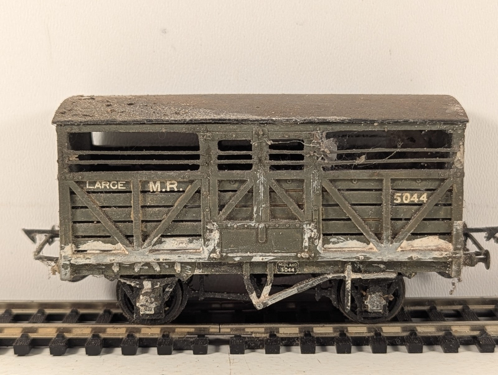 Kitbuilt OO Gauge Midland Railway Large Cattle Van Goods Wagon 5044
