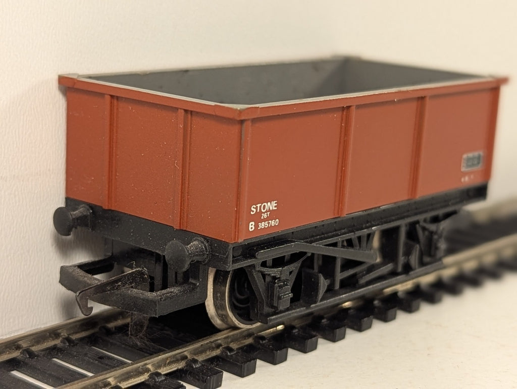 Hornby OO Gauge BR 26 Ton Mineral Wagon 'STONE' Goods Wagon B385760