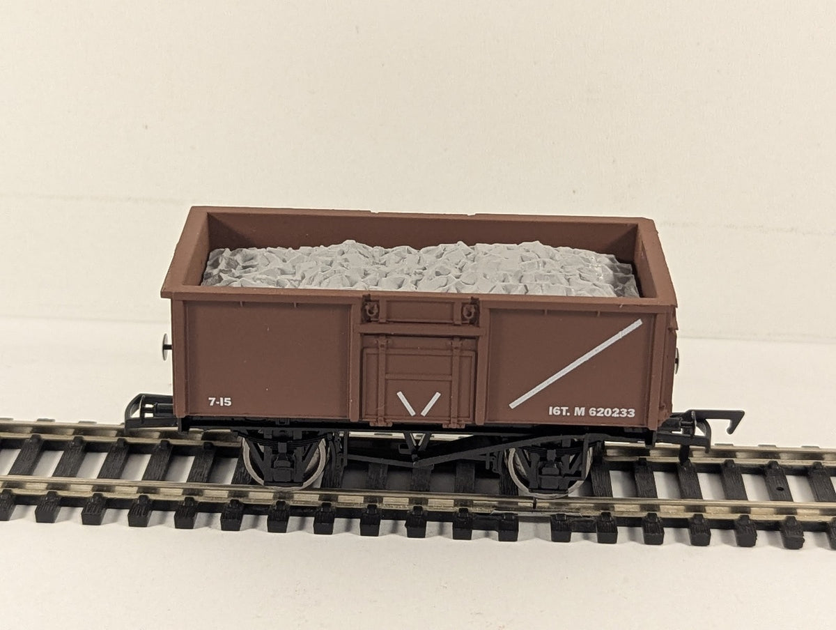 Dapol OO Gauge 16T Steel Mineral Wagon Goods Wagon M620233 BR Bauxite 4F-030-104