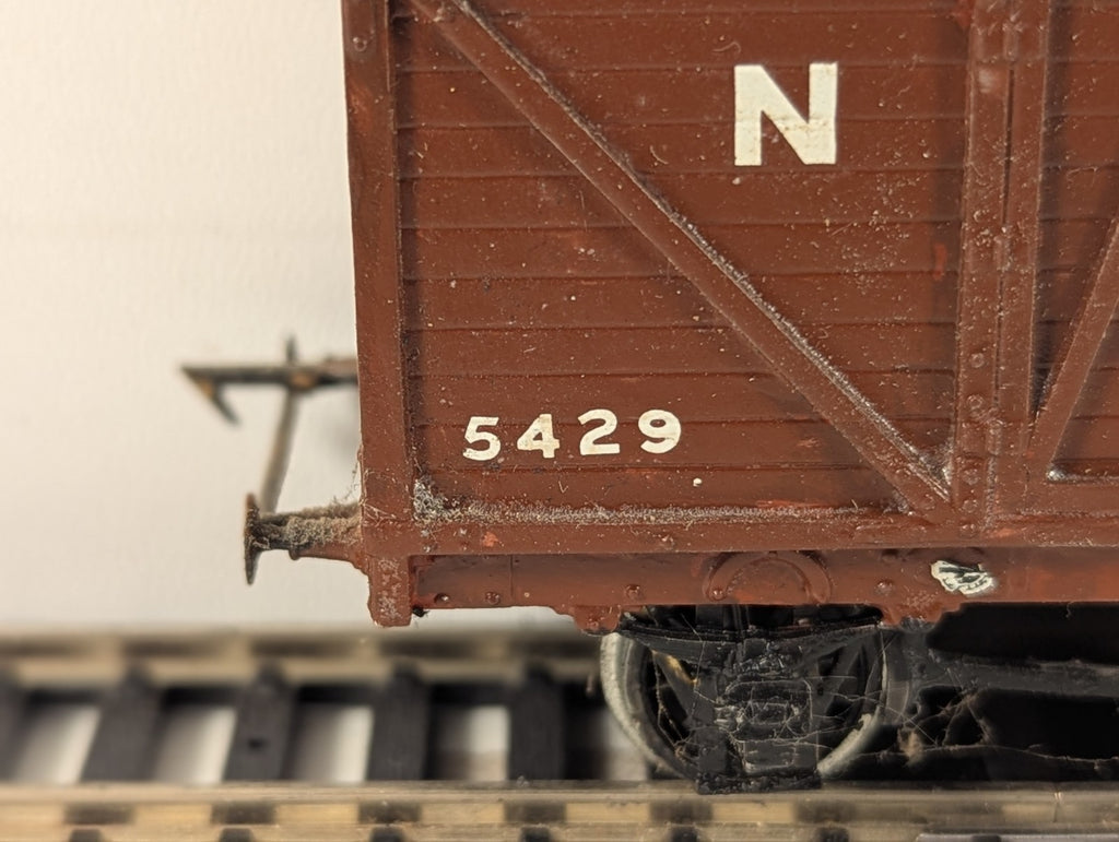 Kitbuilt North Staffordshire Railway NSR Diagram 9 10-Ton Covered Goods Van