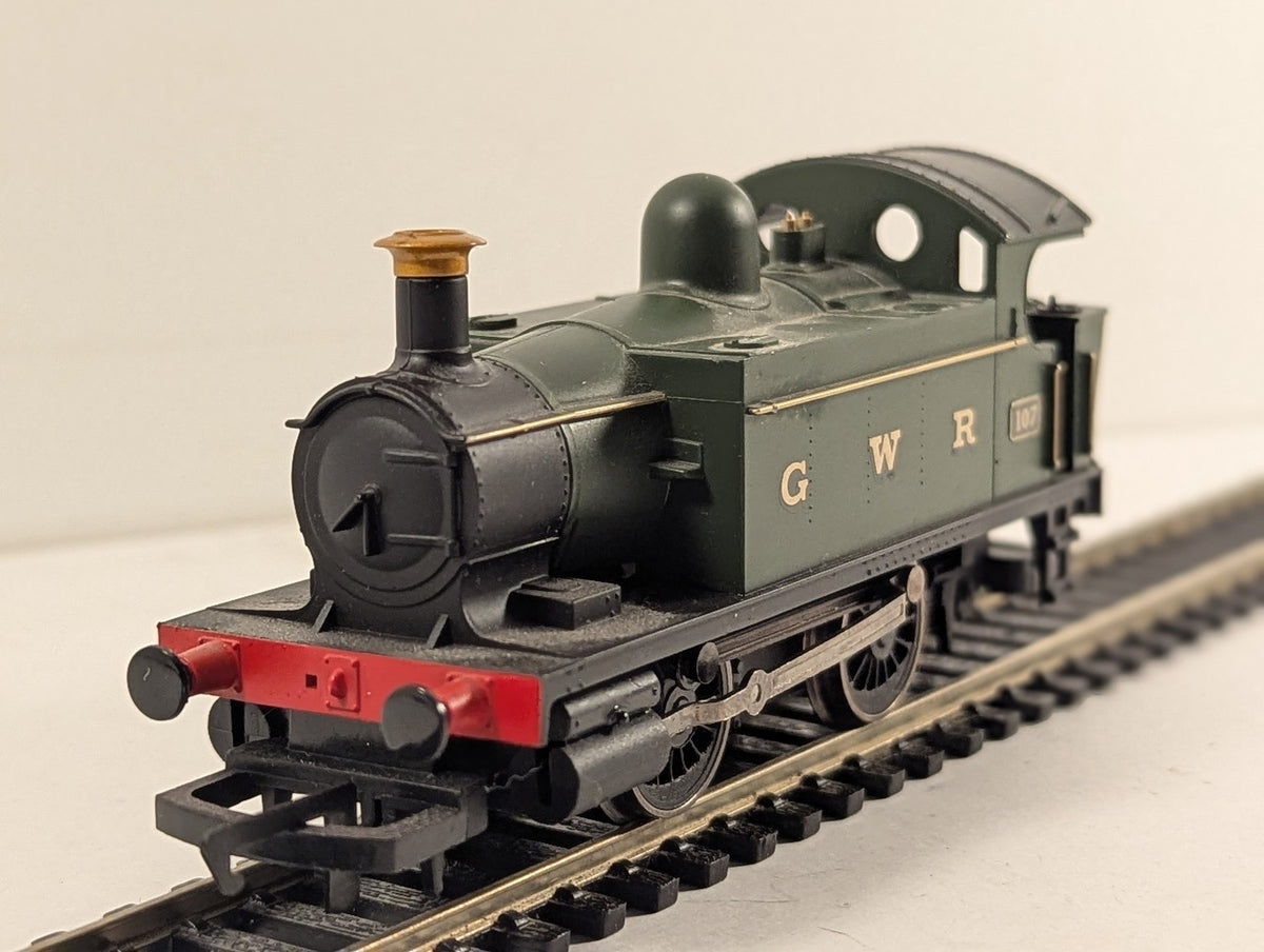 Hornby OO Gauge Holden Class 101 0-4-0T Locomotive 107 GWR Green