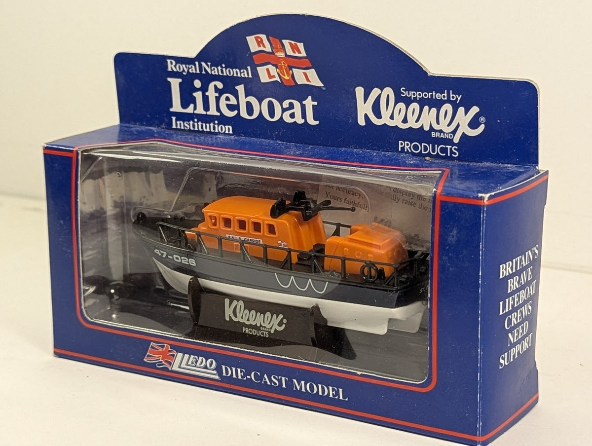 Lledo RNLI Tyne Class Lifeboat R.N.L.B. Garside (Kleenex Promotional)