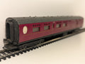 Hornby R387 OO Gauge Full Parcels Brake Coach BR Maroon