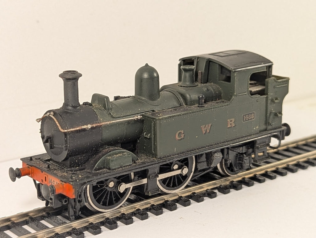 Airfix OO Gauge GWR 14xx Class 0-4-2T 1466 Steam Locomotive - Spares
