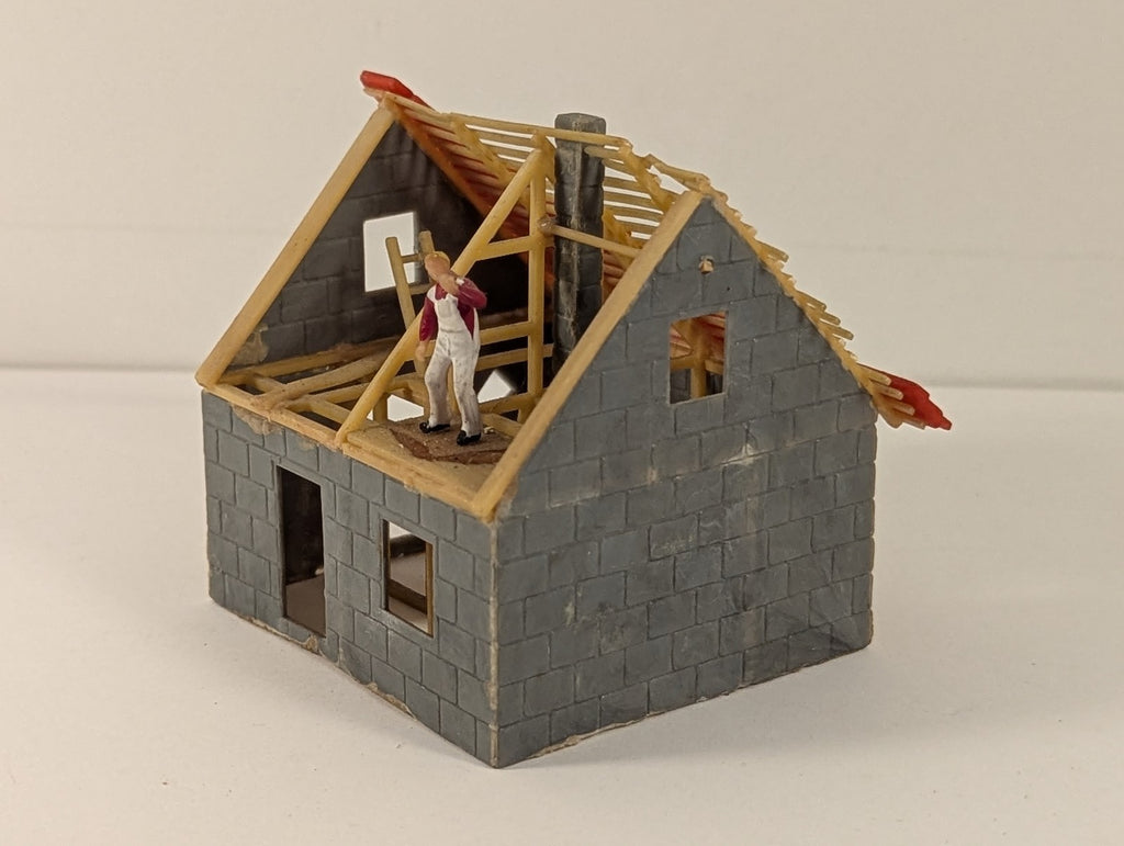 Faller HO Scale House Under Construction Building B-242