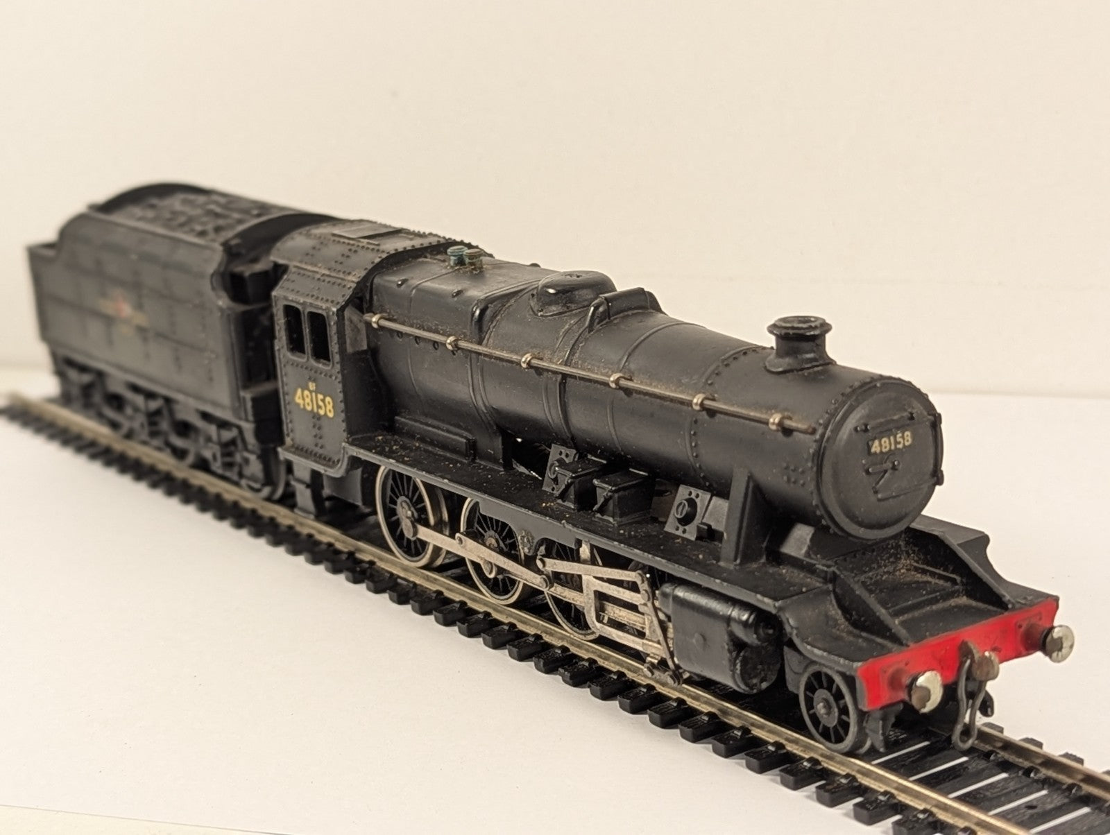 Hornby Dublo LT25 BR Black Class 8F 2-8-0 Locomotive 48158