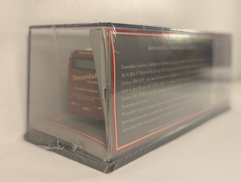 Corgi 1:76 Bova Futura - Forestdale Coaches Diecast Model Coach N1 FOR